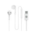 Portronics Conch Theta C Type C Wired Earphones (White) - Image 2